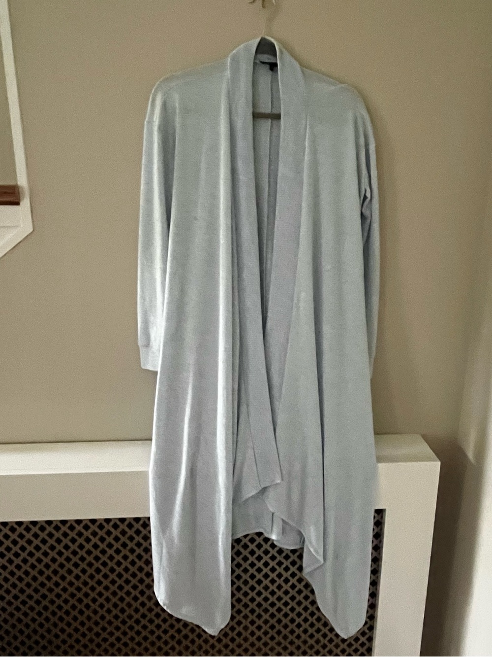 STATE Soft Sky Blue Open Cardigan